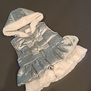 Little Lass 2T Ice Blue Jacket